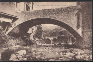 France Postcard - Sospel - Les Ponts Sur La Bevera   1858