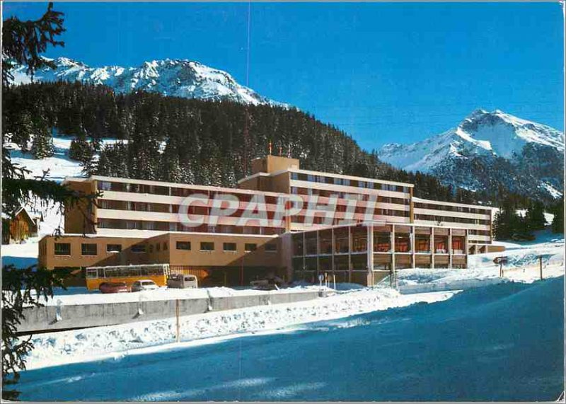 Postcard Modern Lenzerheide Valbella altitude of Grisons Switzerland