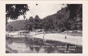 Missouri Roaring River State Park Fishing Water Real Photo RPPC