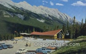 Canadian Rockies, Sulphur Mountain Gondola Lift Skiing Unused 
