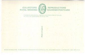 Princess Diana, Prince Charles Royal Wedding, Cathedral Recessional