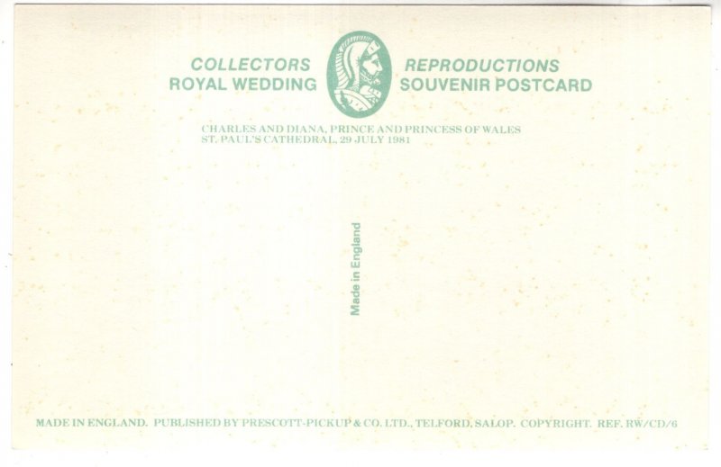 Princess Diana, Prince Charles Royal Wedding, Cathedral Recessional