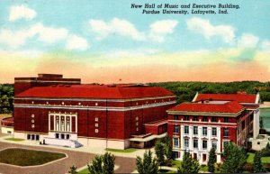 Indiana Lafayette New Hall Of Music and Executive Building Purdue University ...