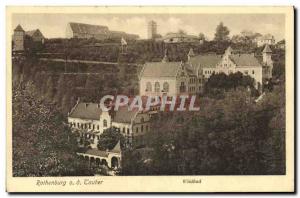 Old Postcard Rothenburg Tauber Wildbad