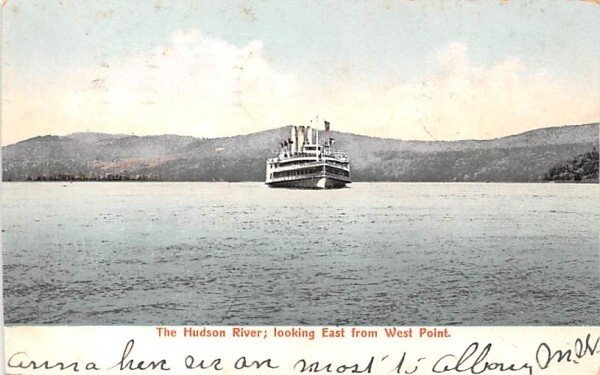 Looking East from West Point Hudson River, New York