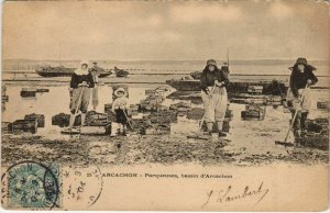 CPA ARCACHON-Parqueuses, bassin d'Arcachon (27694)