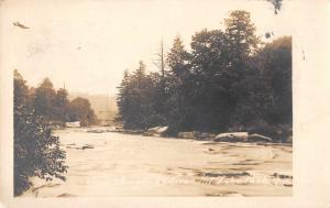 Mountain Lake Park Maryland Youghiogheny River Real Photo Antique PC (J34250)