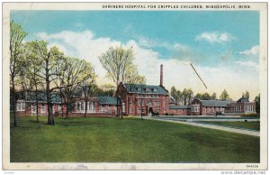 Shriners Hospital for Crippled Children , MINNEAPOLIS , Minnesota , 1910s