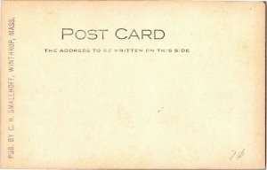 RPPC The Breakers, Winthrop MA Undivided Back Vintage Postcard V39