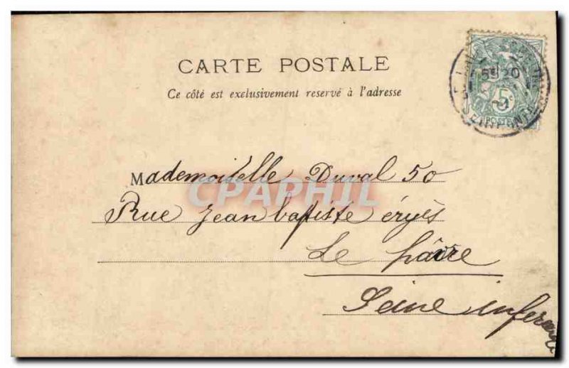 Old Postcard Fantaisie Laverriere