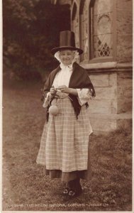 The Welsh National Costume, Wales, Early Real Photo Postcard, Unused