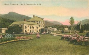 North Woodstock New Hampshire Albertype Hotel Franconia Postcard 21-4536