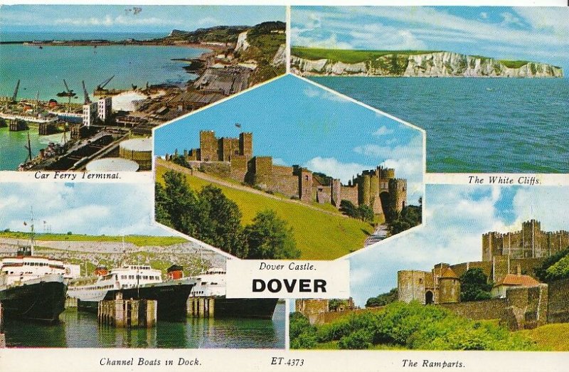 Kent Postcard - Views of Dover   ZZ463