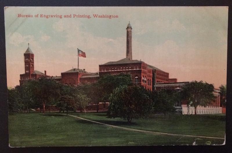 Bureau of Engraving and Printing, Washington, B. S. Reynolds Co. 4026