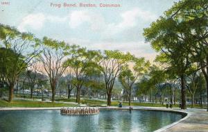 MA - Boston. The Common, Frog Pond