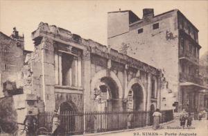 France Nimes Porte Auguste