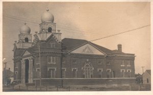 Vintage Postcard Historical Building Landmark Architectural Building Side View