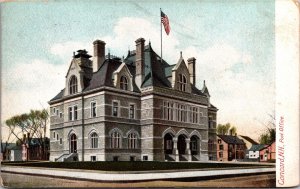 Postcard United States Post Office in Concord, New Hampshire