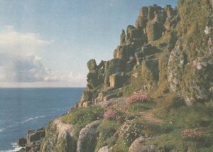 Cornwall Postcard - Rocks at Lands End     RRR526