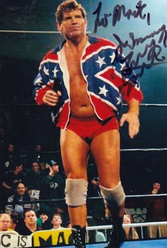 Tracy Smothers WWF American Wrestling Hand Signed Photo