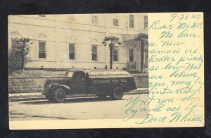 ASHLAND OREGON STANDARD OIL COMPANY DELIVERY TRUCK GAS VINTAGE POSTCARD