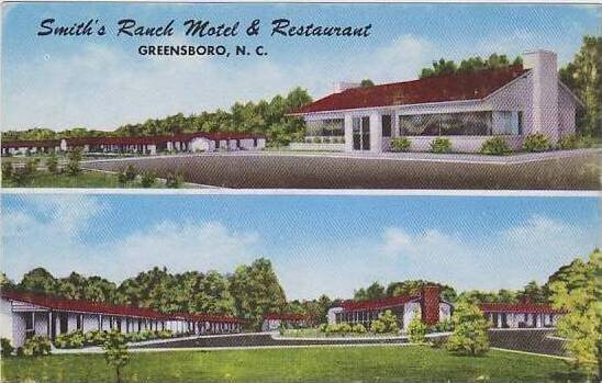 North Carolina Greensboro Smiths Ranch Motel & Restaurant
