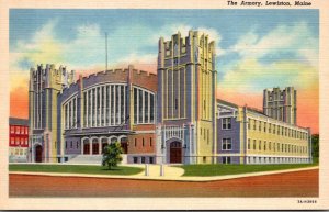 Maine Lewiston The Armory Curteich