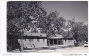 Nebraska Lexington Veteran's Memorial Building Real Photo RPPC