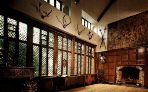 Window in Great Hall,Agecroft,Richmond,VA