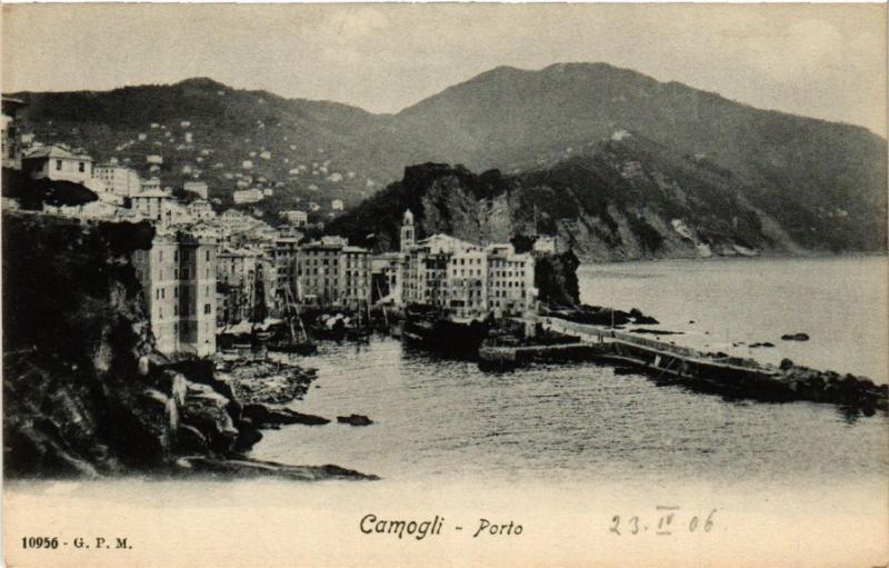CPA CAMOGLI porto ITALY (530454)