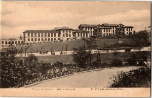 Technical Schools, Pittsburgh PA Vintage Postcard M32