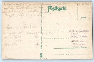 Schleswig-Holstein Germany Postcard Insel Helgoland c1910 Antique Posted