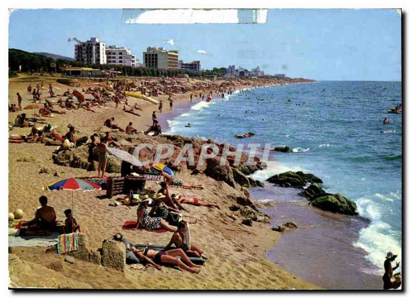 Postcard Modern Calle de Mar Beach