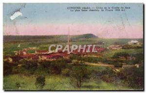 Old Postcard Conques Factory of Combe du Saut The Highest Fireplace in France