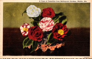 Alabama Mobile Vase Of Camellias From Bellingrath Gardens Curteich