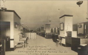 Chicago Springfield Insurance Co Office Interior EYE COMFORT LIGHTING RPPC