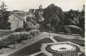 France Postcard - Dole (Jura) - Place Du Jet-d'Eau, Posted in 1955 - Ref TZ10288