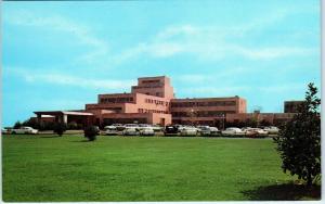 CLARKSDALE, Mississippi MS    MEMORIAL HOSPITAL  ca 1960s Postcard