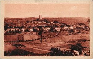 CPA Le Lot Illustre MONTCUQ Vua Panoramique (122860)