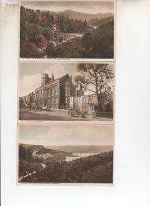 Sheffield Hollow Meadows University Ashopton Road 3x Postcard s