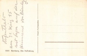 L199 Germany Bamberg Old Courtship vintage postcard