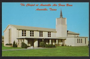 Texas AMARILLO The Chapel at Amarillo Air Force Base ~ Chrome