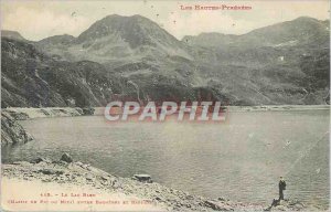 Old Postcard Lac Bleau (Massif Pic du Midi) The High Pyrenees