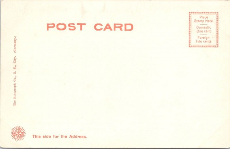 Original Antique Postcard - ENGLISH & LATIN HIGH SCHOOLS - Somerville, Mass