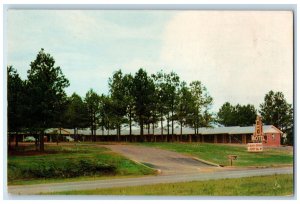 c1950's Entrance View Griffin Motel Griffin Georgia GA Vintage Postcard