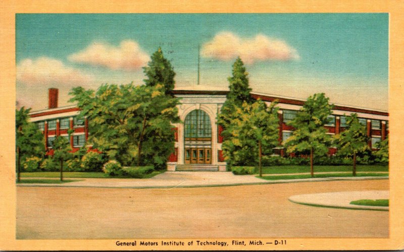 Michigan Flint General Motors Institute Of Technology 1948 Dexter Press