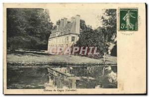 Old Postcard Chateau de Cagny