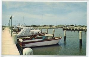 Somers Cove Marina Boats Crisfield Maryland postcard