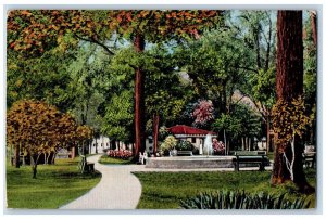 1941 City Park, Appleton Wisconsin WI Posted Vintage EC Kropp Postcard