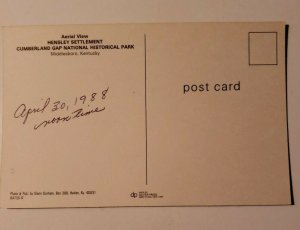 Vintage Postcard Hensley Settlement Cumberland Gab Middleboro Kentucky 1988  572